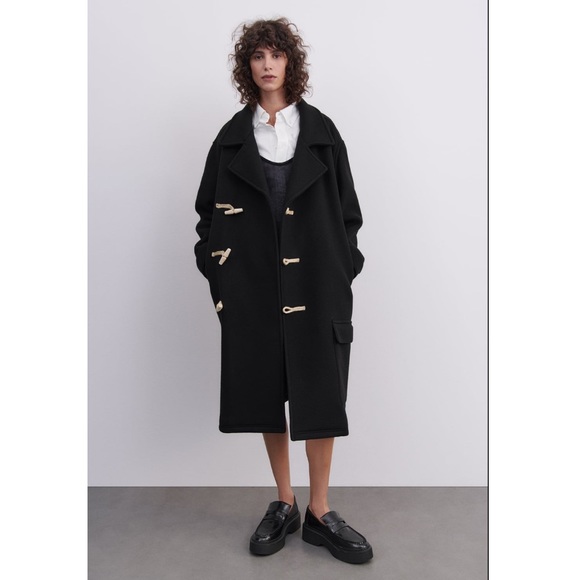 ZARA WOOL TOGGLE COAT ZW LIMITED EDITION COLLECTION - Picture 8 of 16